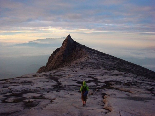 Johnny Ward on Mt Kinabalu